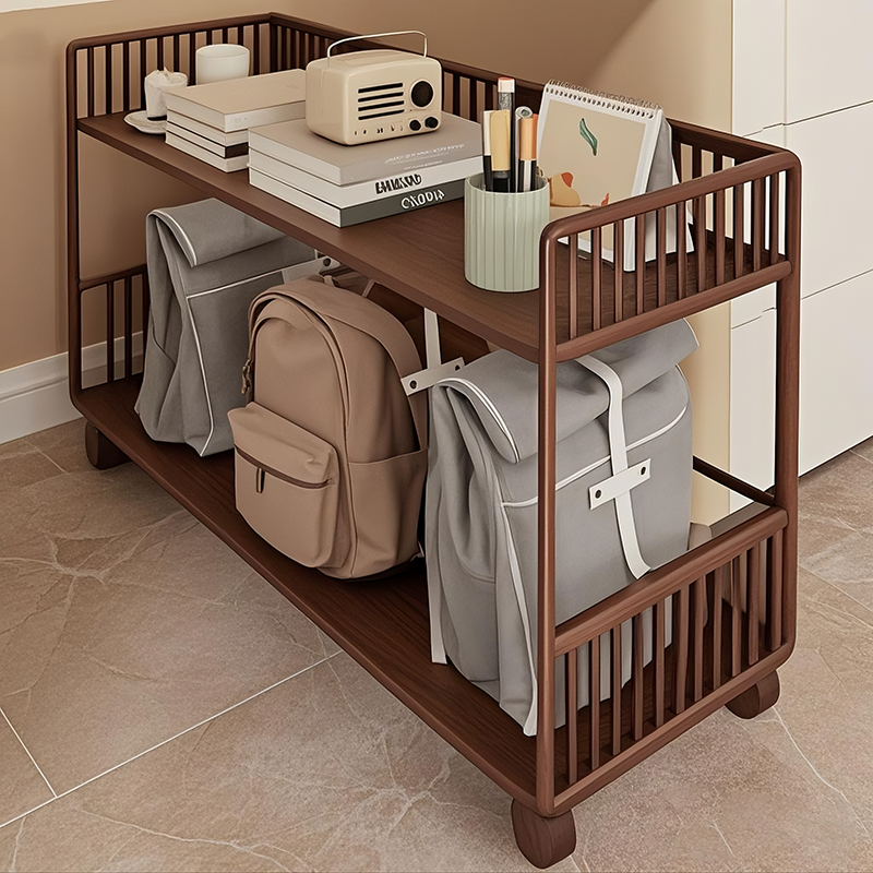 家用落地书架书本书籍分层置物架多功能书包学习用品可移动收纳架,收纳整理,整理架/置物架/收纳架,淘宝优惠券,粉丝福利购,淘宝优惠卷