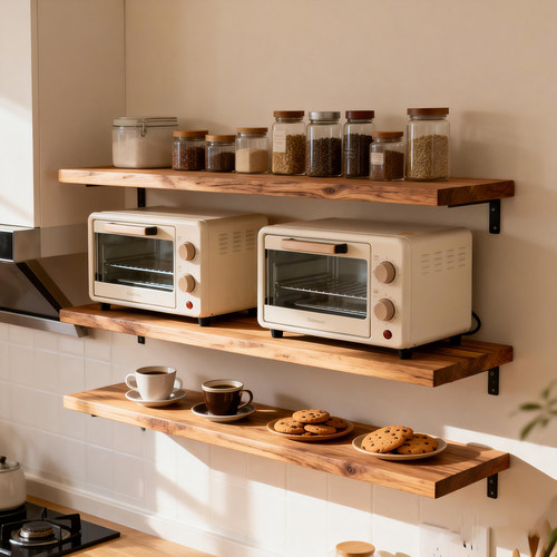 厨房墙上免打孔壁挂式调料置物架