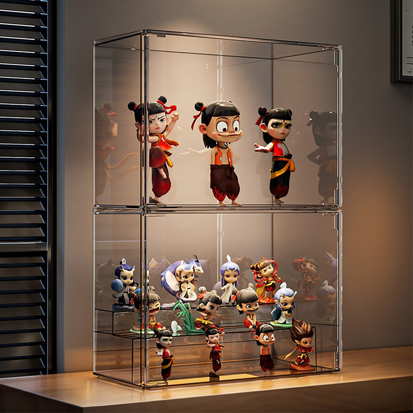 盲盒收纳展示架泡泡玛特整理架