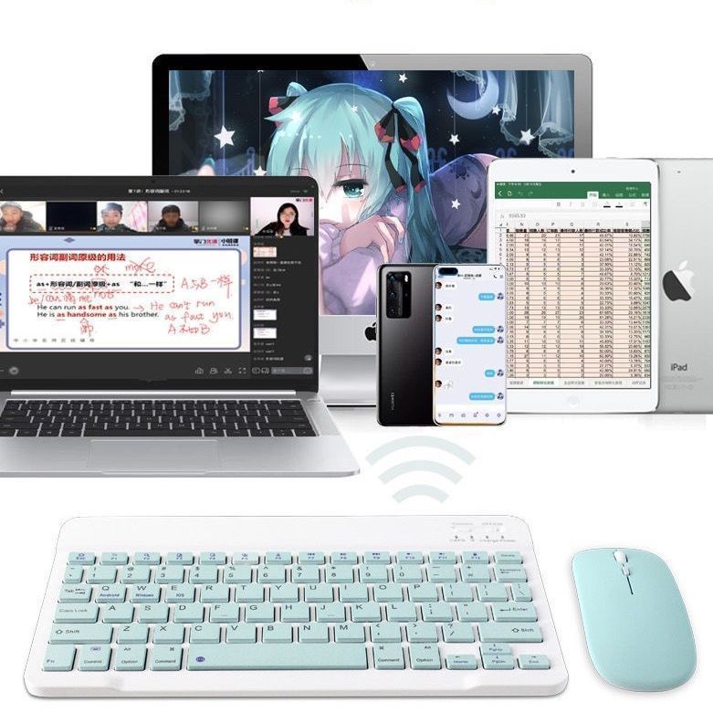 适用于作业帮学习机X50/T30Pro/T28/P20蓝牙键盘无线键盘鼠标