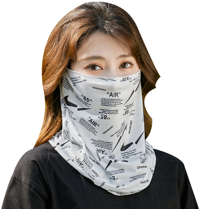 李佳埼推荐】防晒面罩女冰丝面巾