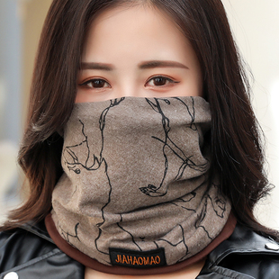 百变头巾骑行围脖套男女护颈保暖面巾罩户外旅行防风2025秋冬新款