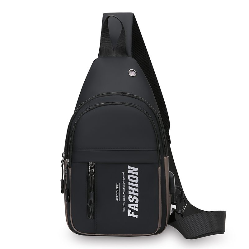 男士斜挎包2025新款运动胸包男款