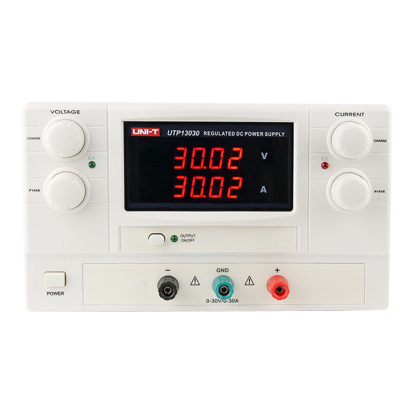 优利德30V30A大功率直流稳压电源高精度单路线性维修数显式电源