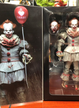 NECA 小丑回魂豪华版IT 3D 2017年电影 人偶手办模型礼物摆件