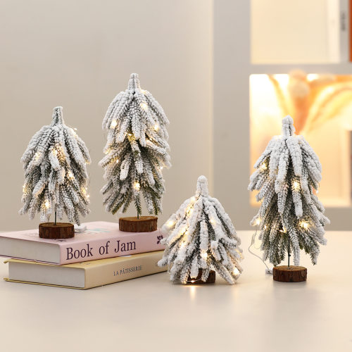 New desktop Christmas tree ornaments, Christmas tower trees