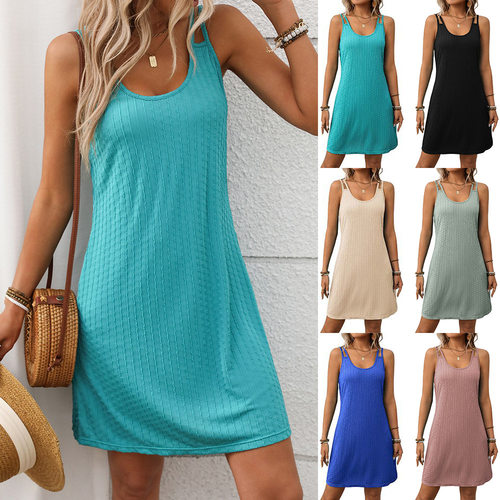 Summer camisole loose sleeve dress for women, girl camisole