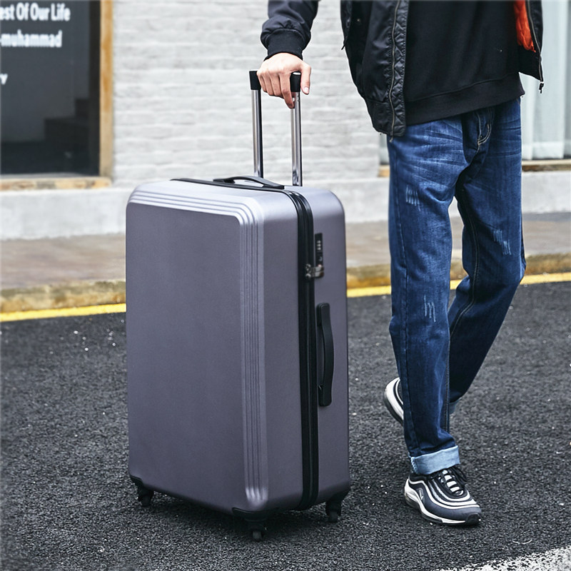 行李箱男拉杆箱男款拉链款皮箱包大容量品牌正品男用旅游旅行箱子