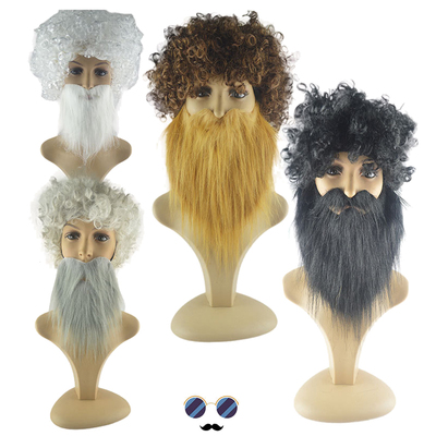 万圣节圣诞舞会男士搞笑络腮胡子