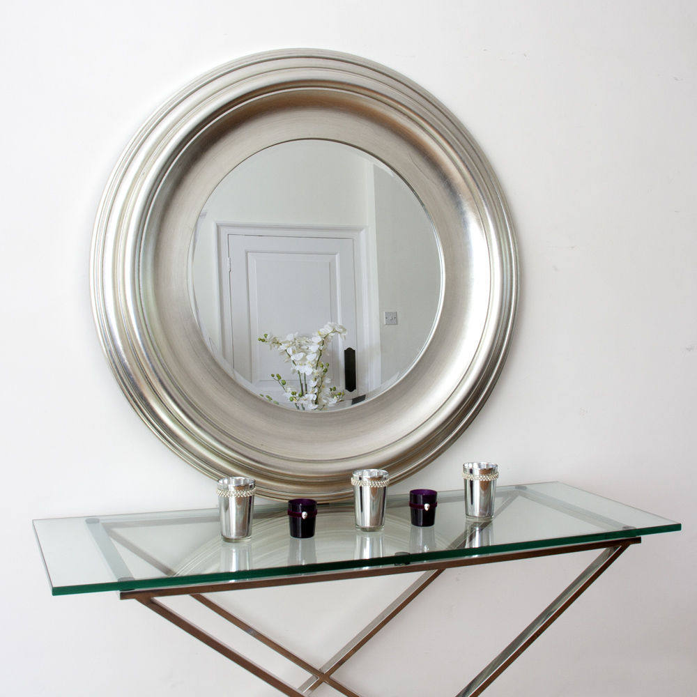 rural silvery circular Entrance mirror decorate Wall hanging European style Cosmetic mirror metope Decorative mirror Bathroom Mirrorin the Residential furniture , Mirrors , Mirror  category - from Buy2taobao.com to provide professional Taobao agent buy service