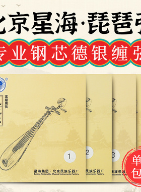 北京星海琵琶琴弦1-4弦全套弦线一弦二弦专业演奏钢丝琵琶弦配件