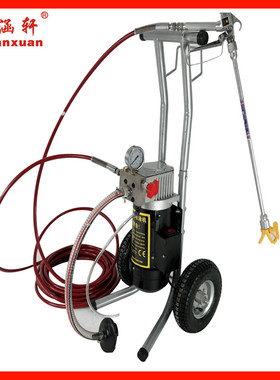 涵轩电动隔膜高压无气喷涂机喷乳胶漆H919涂料喷涂机油漆喷漆机