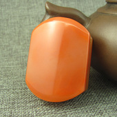 送鉴定证书天然黄龙平安无事玉皮带玉腰扣 腰带挂件腰佩 光板男士