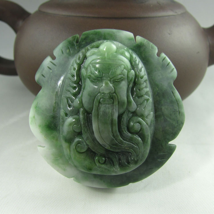 独山玉关二爷皮带扣腰带扣男士关公玉腰牌腰佩武财神男款腰带玉挂