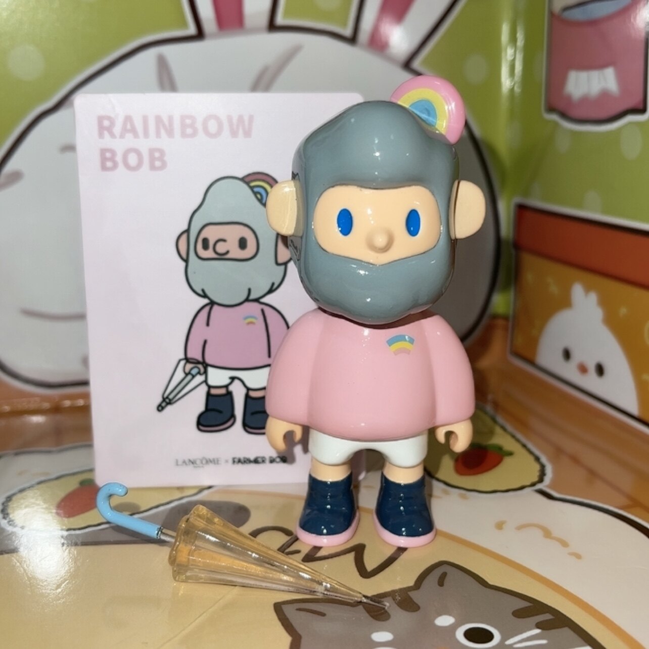 正版BOB 兰蔻LANCOME联名系列 彩虹男友