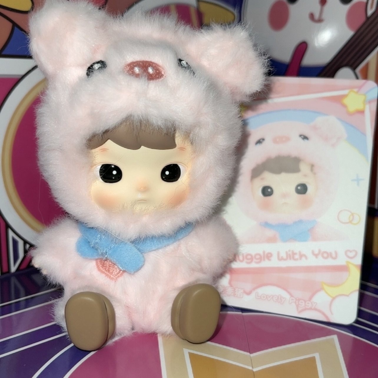 正版泡泡玛特 动物贴贴系列 乖乖猪,模玩/动漫/周边/娃圈三坑/桌游,潮玩盲盒,淘宝优惠券,粉丝福利购,淘宝优惠卷