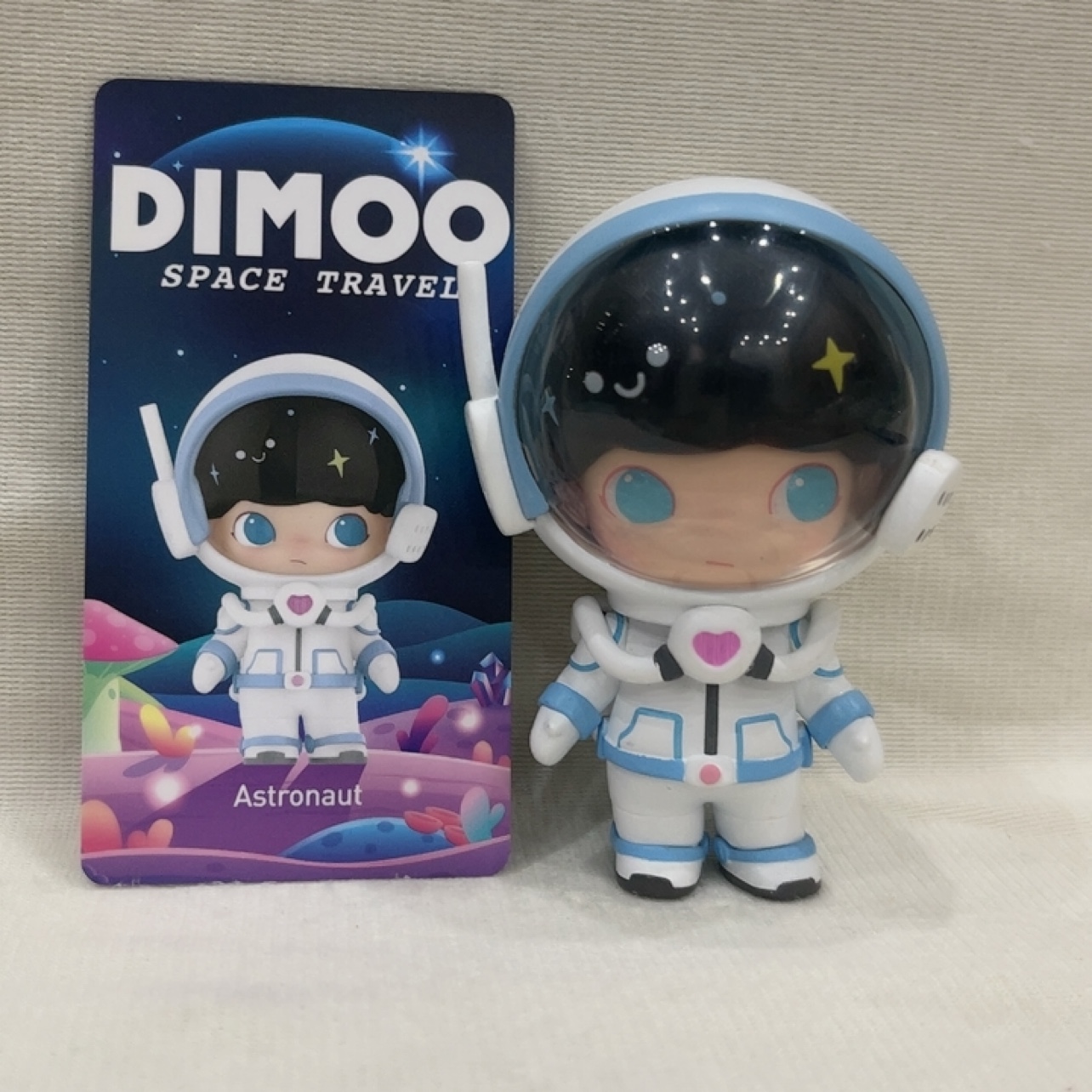 正版泡泡玛特 DIMOO 太空系列 宇航员