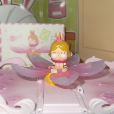 正版泡泡玛特 哭娃 立体贺卡系列 樱花