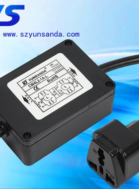 CW4L2-10A-L电源滤波器插座220v净化交流抗干扰过滤谐波单相EMI