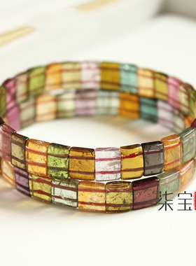 巴西水晶新年礼物甜美风单圈手链