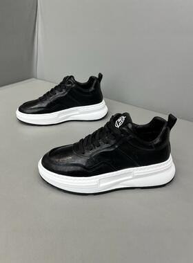 〖MessContiy Tsmr〗好脚感会说话~厚底板鞋男时尚百搭运动休闲鞋