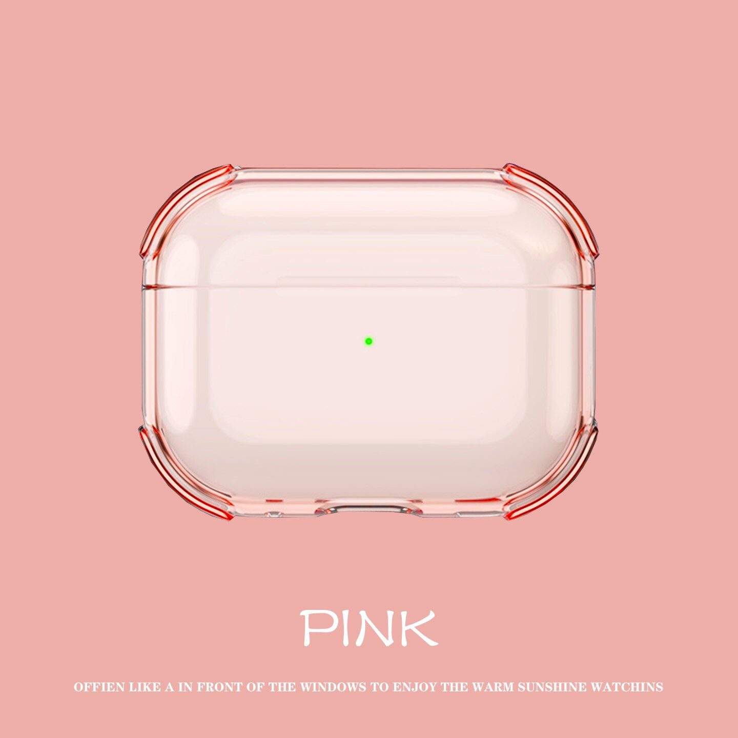 适用于airpods4保护壳苹果3代蓝牙防摔耳机套airpodspro2透明软壳