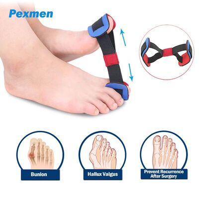Pexmen Big Toe Strap Bunion Straightener Stretchy Belt Toe