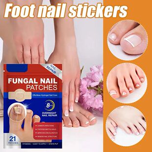 Patch Fungus Toenail Patches Nail Repair Waterproof 21Pcs