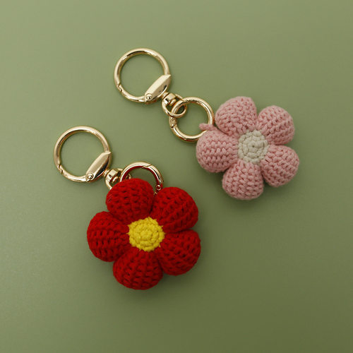 Creative Sweet Flower Pendant Send You A Red Flower