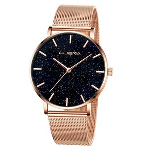 Diamond Rose Gold Watches Women Stay Sky Watch