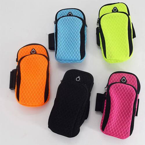 Running Armband Phone Holder, Breathable Mesh Sports Arm