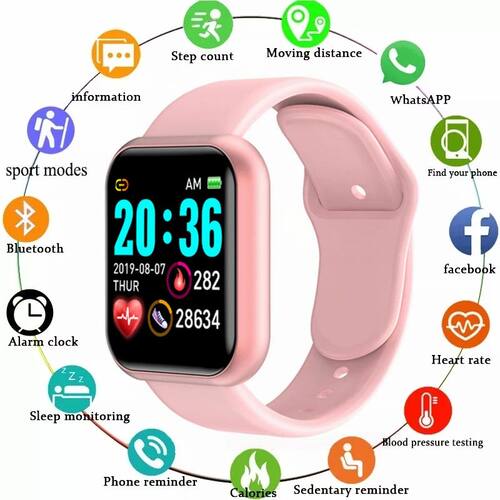 Multifunctional Smat Watch Men Women Bluetooth Connected