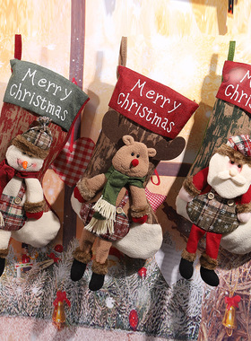 Chistmas Gift Candy Bag Chistmas Decoations Pendant Lage