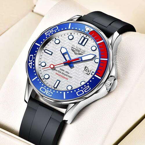 2026 LIGE New Business Mens Watches Top Brand Luxury Dive