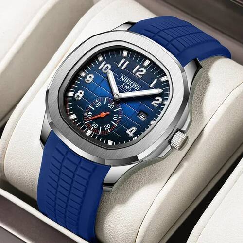 NIBOSI Sport Mens Watches Top Brand Luxury Auto Date Watch