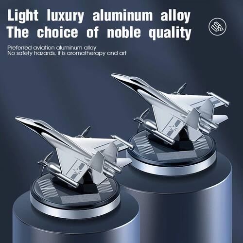 Car Air Freshener Solar Fighter Propeller Flavoring