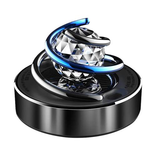 Car Air Freshener Creative Solar Rotation Perfume Diffuser