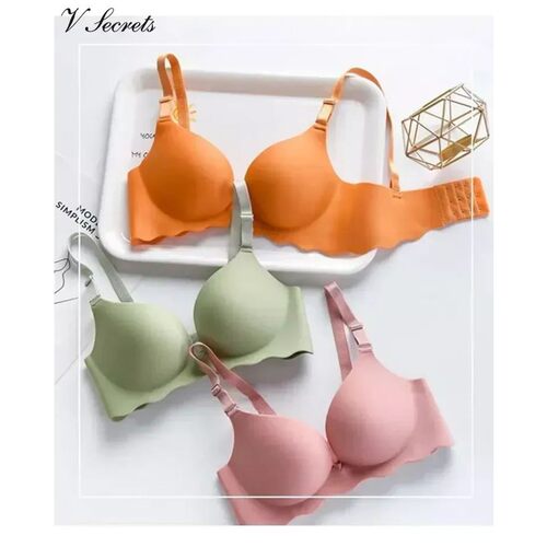 Candy Color Bra Corset Wireless One-Piece Sexy Underwear