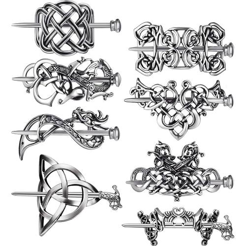 Viking Celtic Hair Clips Vintage Celtic Knot Hairp Retro