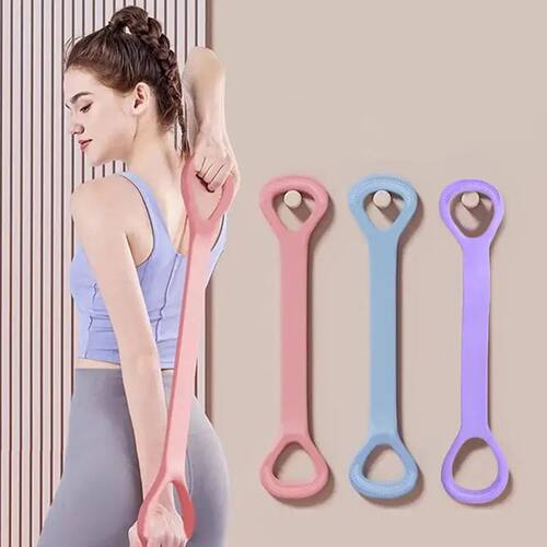 8-Shaped Stche Fo Home Fitness, Back Shaping,elastic Band