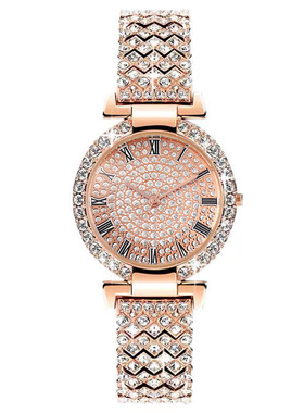 Full Diamond Roman Women's Watch Women's Watch Quatz Watch