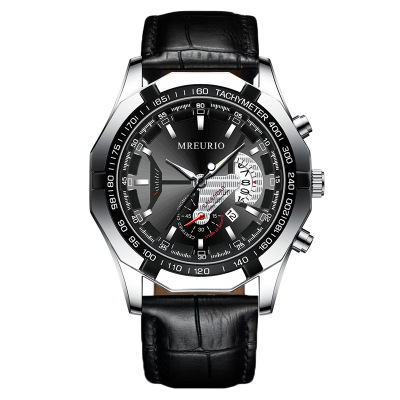 Lage Dial Calenda Ceative Fashion Men's Watch Men's Watch