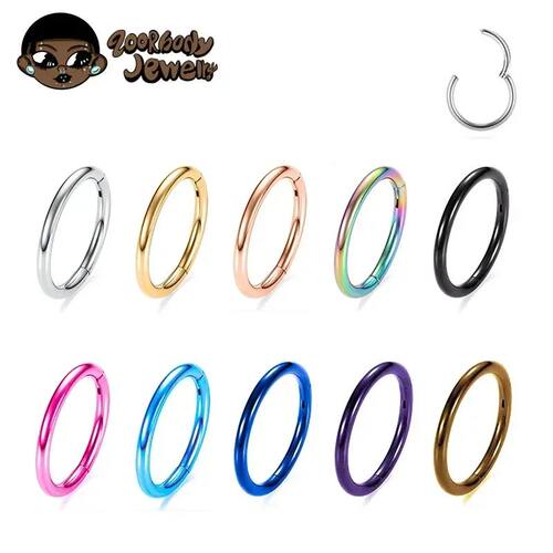 G23 Titanium Nose Piercing F136 Implant Grade 14G 16G 18G