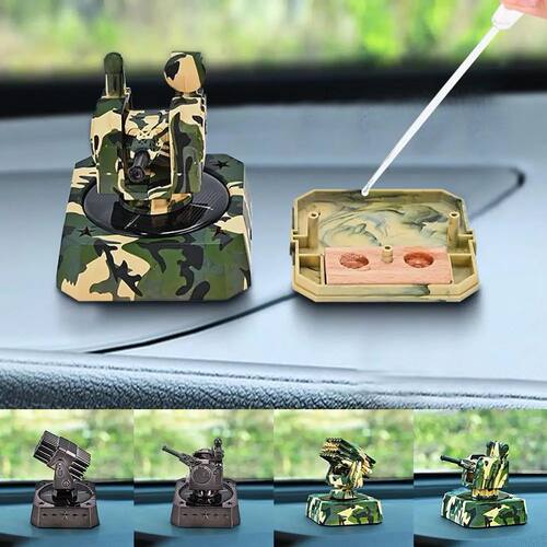 Solar Powered Rotating CIWS Model Car Air Freshener, Cool
