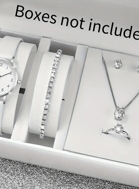 5/6PCSWomen's Quartz Watch Leather Band Analog Quartz