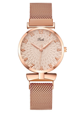 Women's Watch Women's Watch Digital Sunflowe Bow Lazy