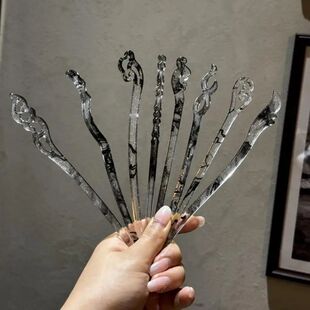 New Chinese Style Wash Painting Hair Sticks Vintage
