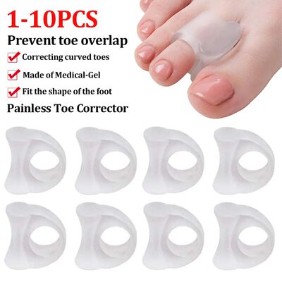 2-10PCS Silicone Toes Separator Bunion Bone Ectropion