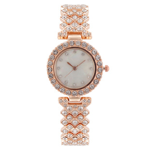 Full Diamond Fashion Diamond Shell Face Gil's Watch Women's