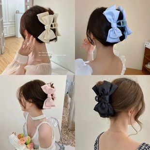 Hairpin Version Fashion Color Bow Solid Butterfly Women